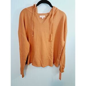 Colsie New! Muted Orange women's hoodie loungewear athleisure wear size Small